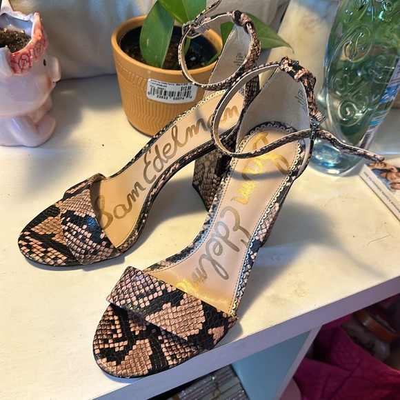 Sam Edelman animal print heels - Picture 8 of 10